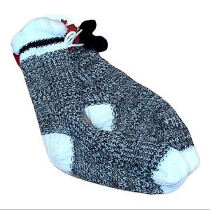 NWT Great North Sweater Sock Slipper Knitted Socks with Grips Women’s 9-11